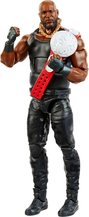 Mattel WWE Omos Elite Collection Action Figure, Deluxe Articulation & Life-like Detail with Iconic Accessories, 6-inch - Figurio