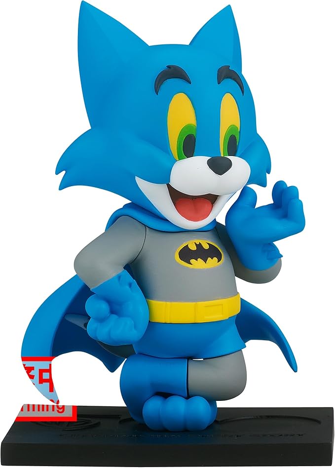 Banpresto - Tom and Jerry - WB 100th Anniversary - Tom (Tom and Jerry as Batman) (ver. A), Bandai Spirits Figure - Figurio