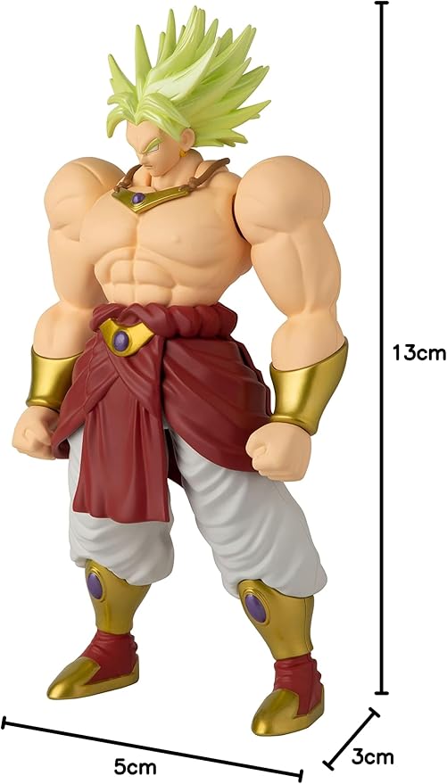 Dragon Ball Super – Super Saiyan Broly Limit Breaker 13” Figure, S1 Super Saiyan Broly, Series 1 (36236) - Figurio