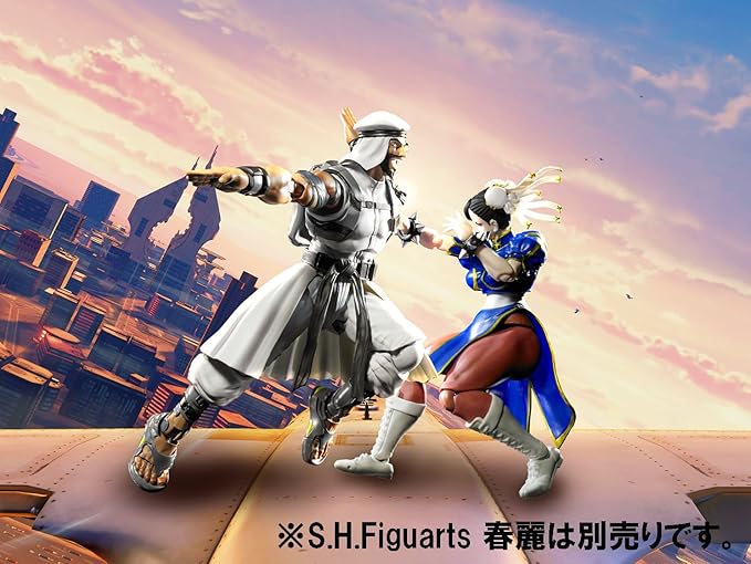 TAMASHII NATIONS Bandai S.H.Figuarts Rashid Street Fighter V Action Figure - Figurio