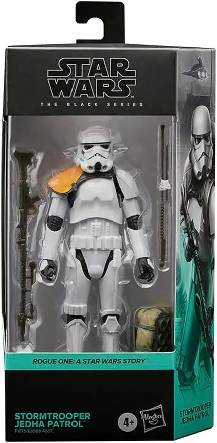 STAR WARS The Black Series Stormtrooper Jedha Patrol Toy 6-Inch-Scale Rogue One: A Story Collectible Figure, Kids Ages 4 and Up F1875 - Figurio