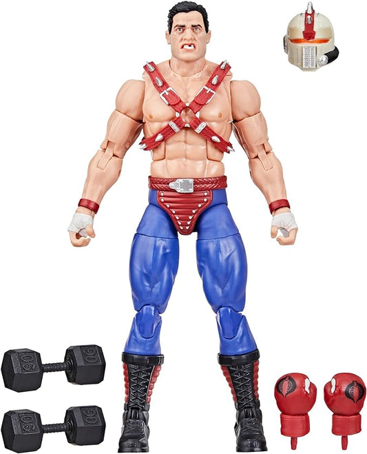 G.I. Joe Classified Series #114, Big Boa, Collectible 6-Inch Action Figure with 5 Accessories - Figurio