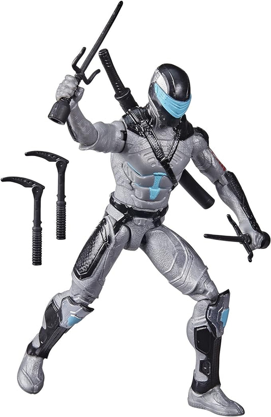 G. I. Joe Snake Eyes: G.I. Joe Origins Ninja Tech Snakes Eyes Action Figure with Fun Action Feature and Accessories, Toys for Kids Ages 4 and Up - Figurio