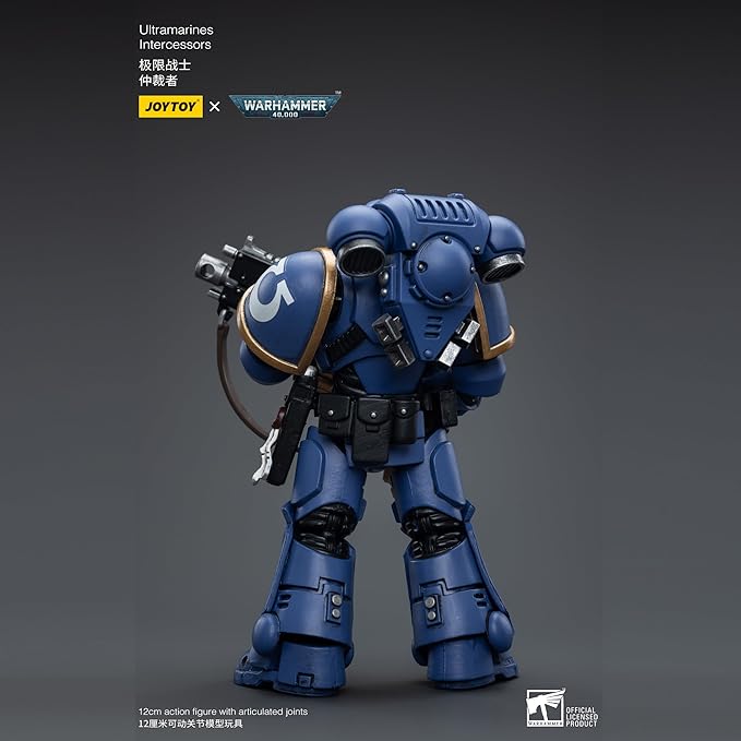 JOYTOY 1/18 Action Figure Warhammer 40,000 Ultramarines Intercessors Ver.3 4.96 Inch Movable Model Collectible Figurine - Figurio