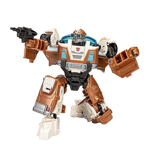 Transformers: Rise of The Beasts Deluxe Class Wheeljack Figure 12.5 cm - Figurio