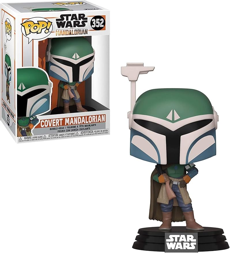 Funko Star Wars: The Mandalorian - Covert Mandalorian, Multicolour - Figurio