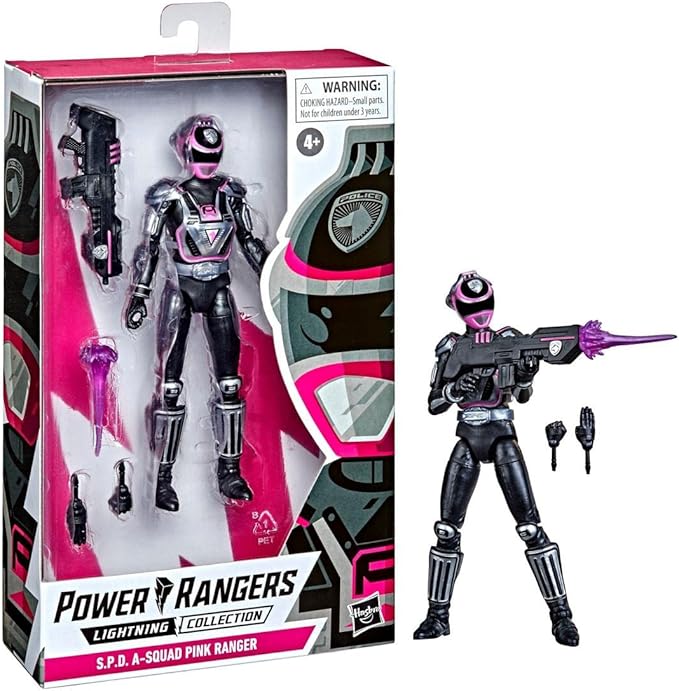 Hasbro Power Rangers: Space Patrol Delta Pink Ranger Lightning Collection 6-in Action Figure - Exclusive - Figurio