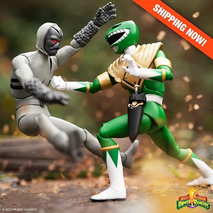 Super7 ULTIMATES! Mighty Morphin Power Rangers Putty Patroller - 7" Power Rangers Action Figure with Accessories Classic TV Show Collectibles and Retro Toys - Figurio