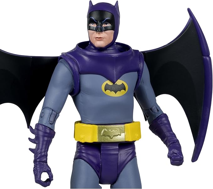 McFarlane Toys - DC Retro Space Batman (Batman 66' Comic) 6in Action Figure - Figurio