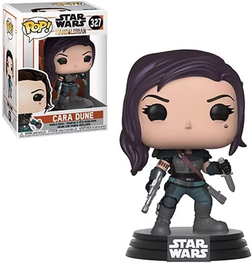 Funko Pop Star Wars: The Mandalorian - Cara Dune Collectible Figure, Standard, Multicolor - Figurio