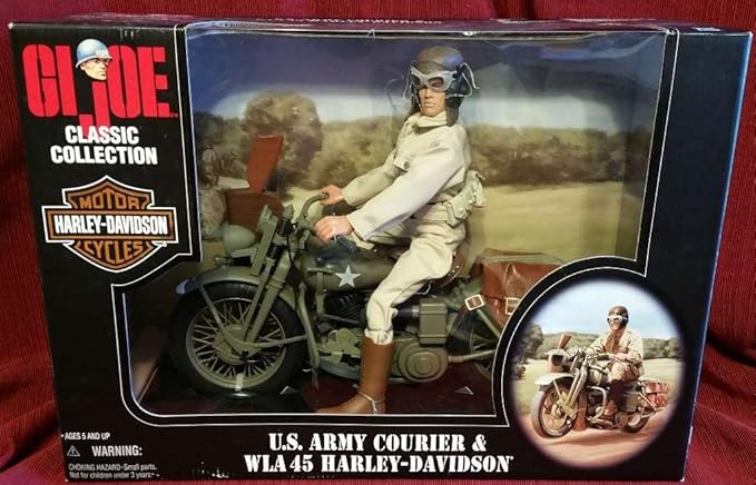 GI Joe US Army 45 Harley Davidson - Figurio