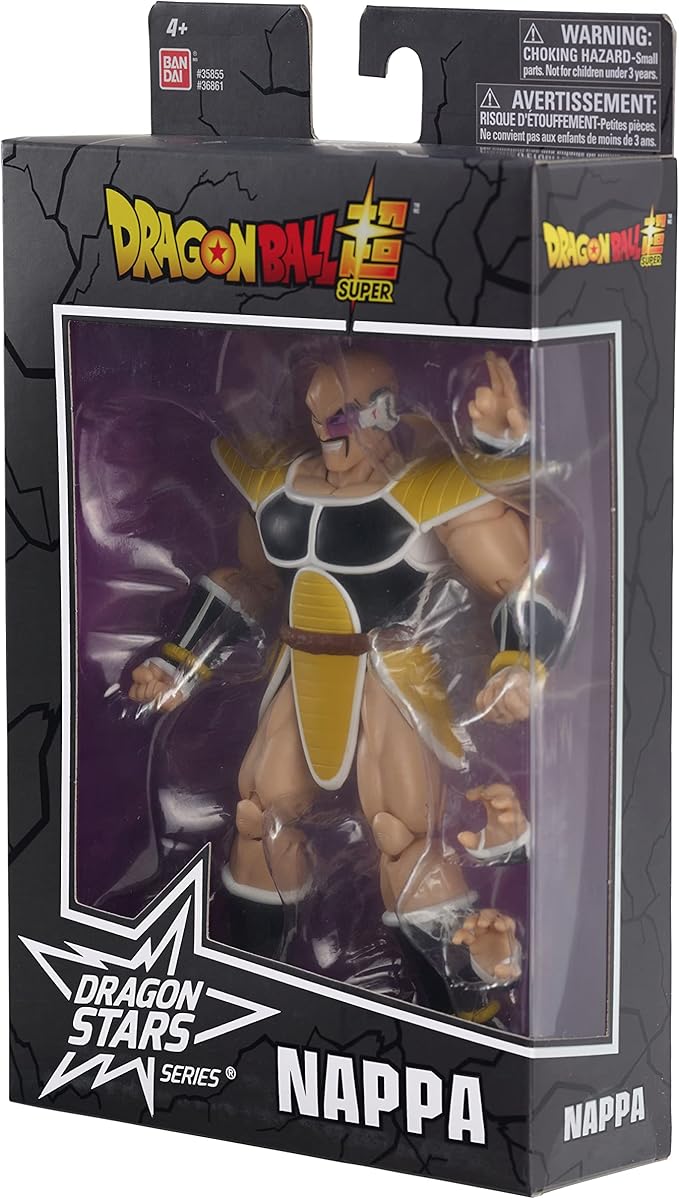 Dragon Stars Series - Dragon Ball Super - Nappa, 6.5" Action Figure - Figurio