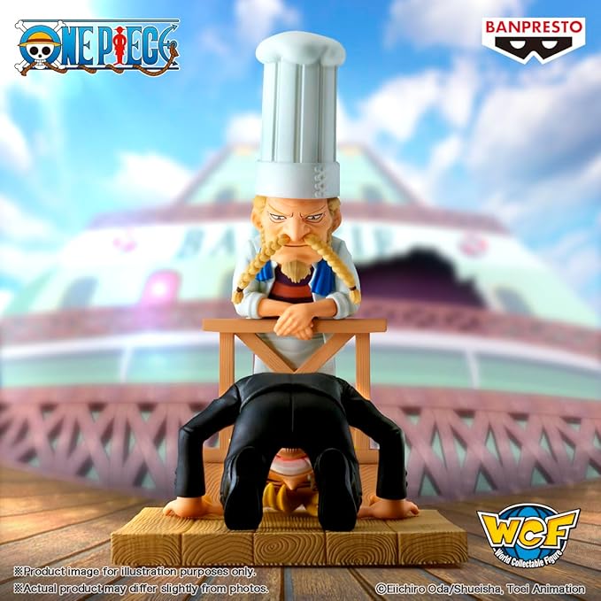 Banpresto - One Piece - Log Stories - Sanji & Zeff 2, Bandai Spirits World Collectable Figure - Figurio