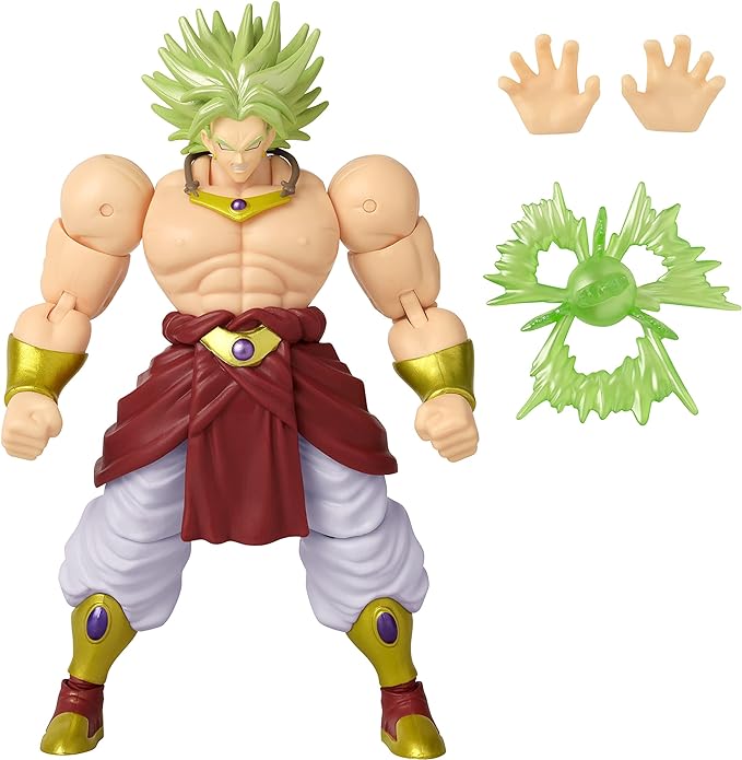 Dragon Stars Series - Dragon Ball Super - Super Saiyan Goku (Battle Damage Ver.) vs Super Saiyan Broly Battle Pack Action Figure Set - Figurio