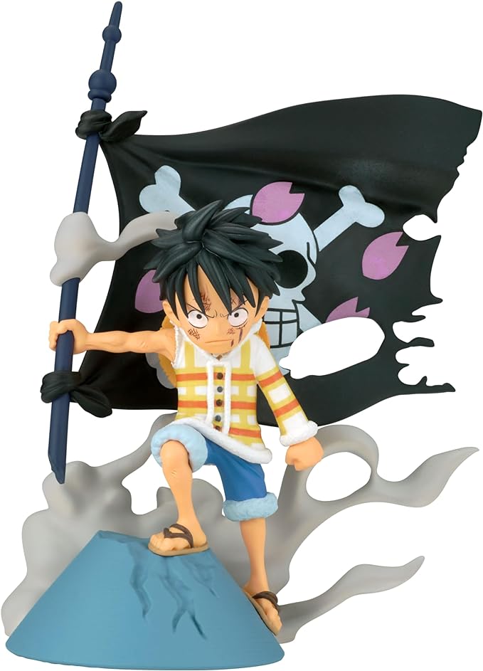 Banpresto - One Piece - Log Stories - Monkey D. Luffy, Bandai Spirits World Collectable Figure - Figurio