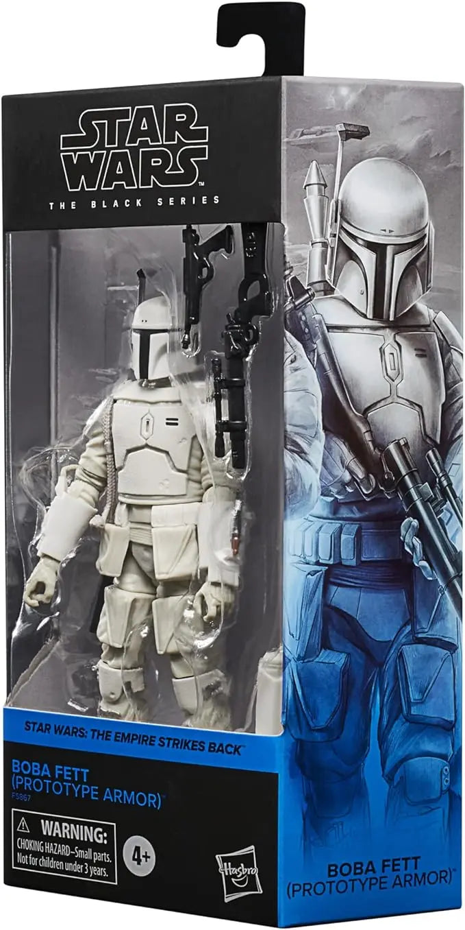 STAR WARS The Black Series Boba Fett (Prototype Armor) Toy 6-Inch-Scale The Empire Strikes Back Collectible Figure, Ages 4 and Up (Amazon Exclusive) F5867 - Figurio