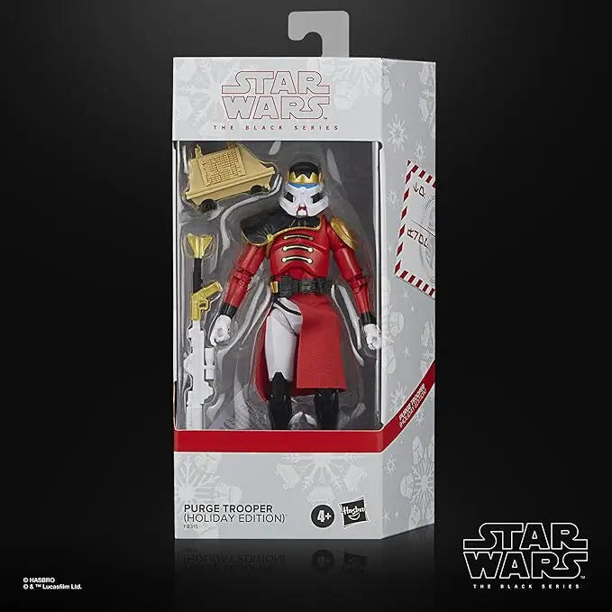 Star Wars The Black Series Purge Trooper (Holiday Edition), Star Wars Collectible 15 cm Action Figures, Ages 4 and Up - Figurio