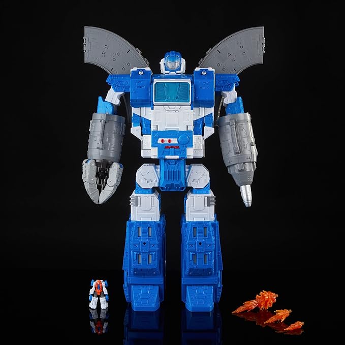 Transformers Generations Selects Legacy Evolution 24 Inch Titan Class Classic Transformers Guardian Robot and Lunar-Tread Action Figure with Hasbro Trademark - Figurio