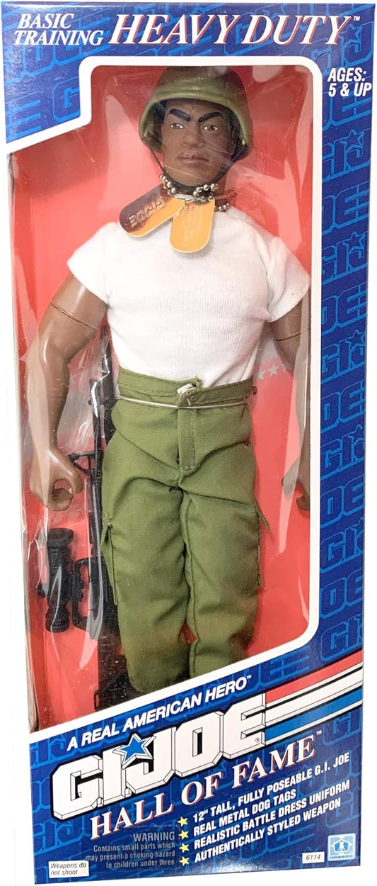 1992 G.I. Joe Basic Training Heavy Duty 12" Action Figure Hall of Fame (A real American Hero) - Figurio