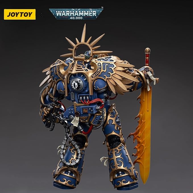 JOYTOY Warhammer 40,000 1/18 Action Figure 7.08-Inch Ultramarines Primarch Roboute Guilliman Collection Model Christmas Birthday Gift JT6342 - Figurio