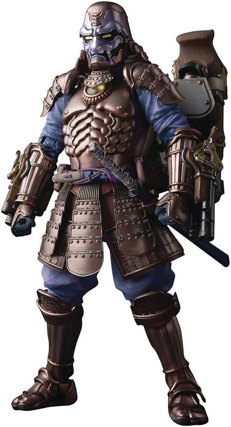 Bandai Tamashii Nations Meisho Manga Realization Koutetsu Samurai War Machine Marvel Action Figure - Figurio