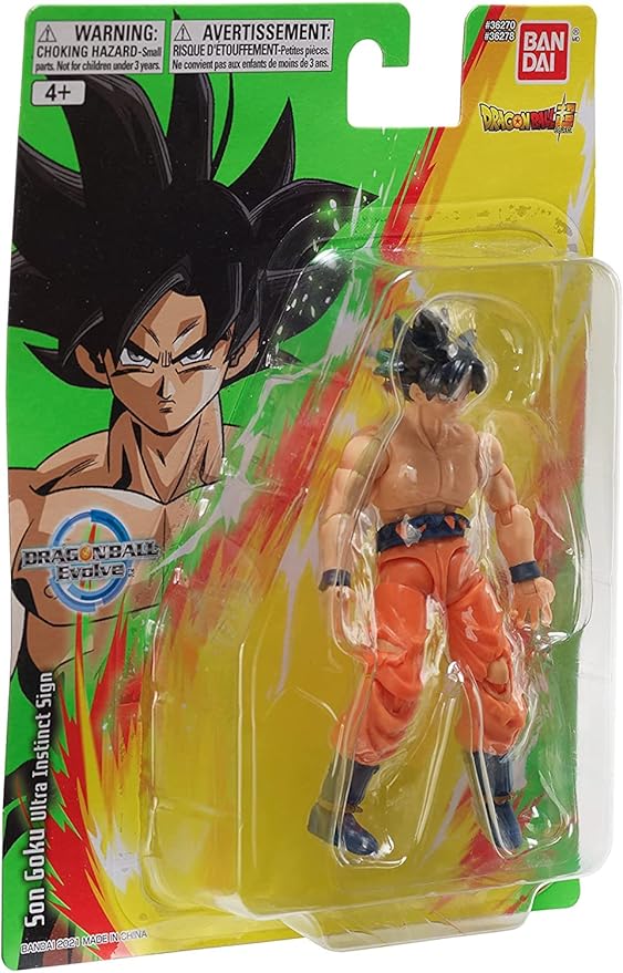 Bandai America - Dragon Ball Evolve 5 Action Figure Ultra Instinct Goku - Figurio