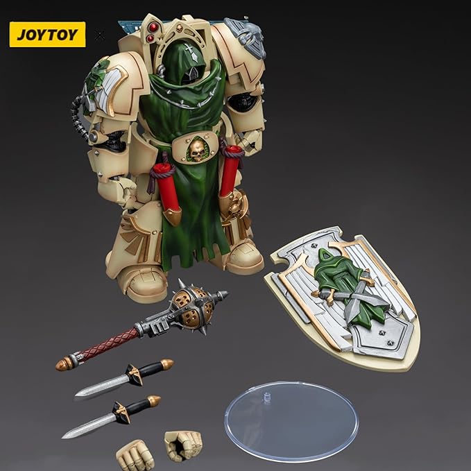 JOYTOY Warhammer 40,000 1/18 Action Figure Dark Angels Deathwing Knight with Mace of Absolution 2 Collection Model Christmas Birthday Gifts - Figurio