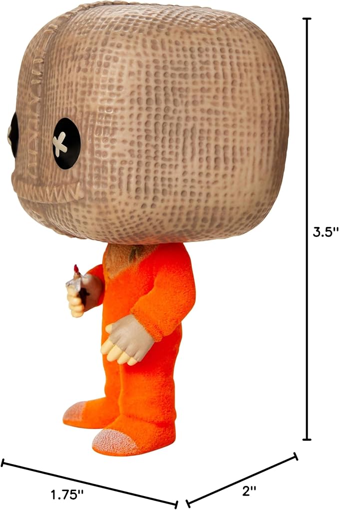 Funko Spirit Halloween Trick 'r Treat Sam with Razor Flocked POP! Figure | Horror Collectible - Figurio