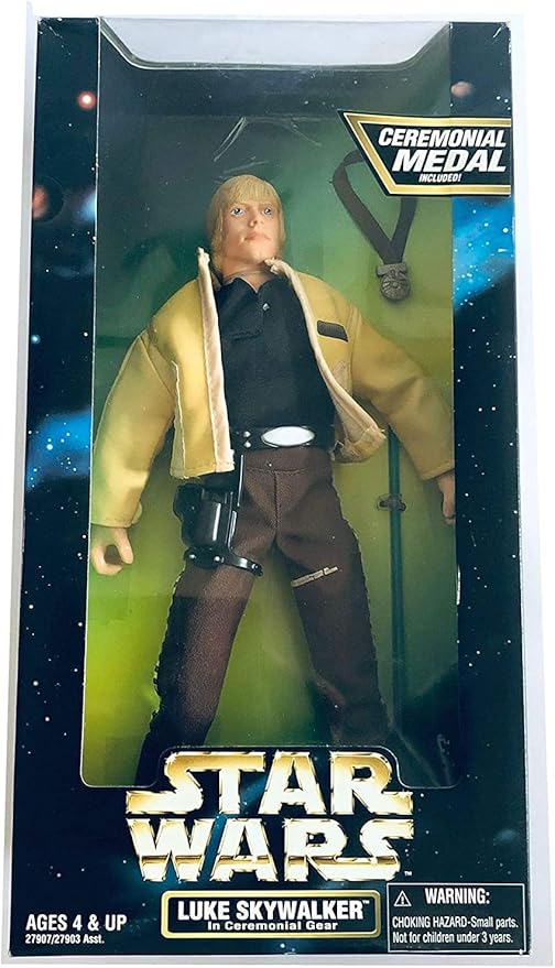 Kenner Star Wars Action Collection 12" Luke Skywalker Figure in Ceremonial Gear - Figurio