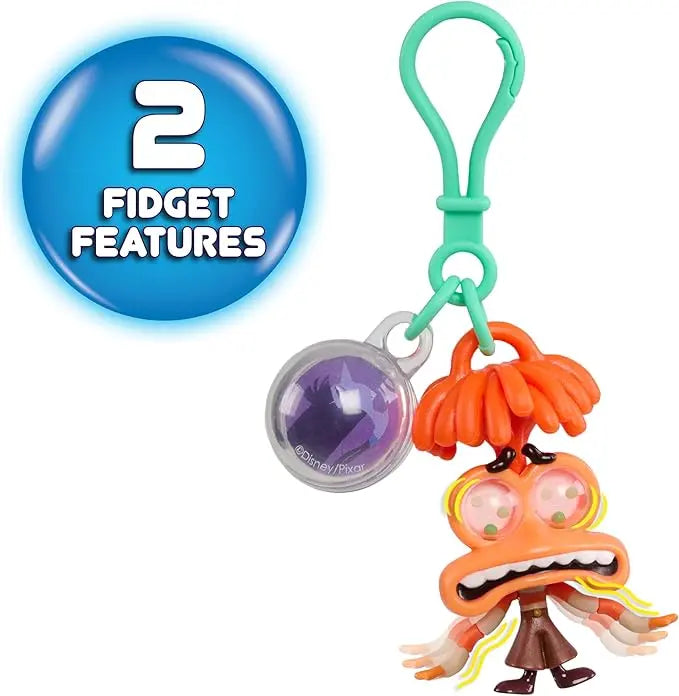 Just Play Inside Out 2 Fidget Figure Keychains, Kids Toys for Ages 3 Up - Figurio