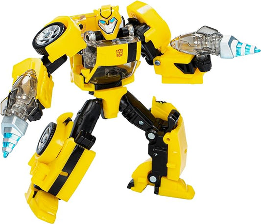 Transformers Legacy United Deluxe Class Animated Universe Bumblebee, 5.5-Inch Converting Action Figure, 8+ - Figurio