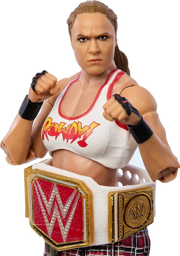 Mattel WWE Ronda Rousey Top Picks Elite Collection Action Figure, Articulation & Life-Like Detail, Interchangeable Accessories, 6-inch - Figurio