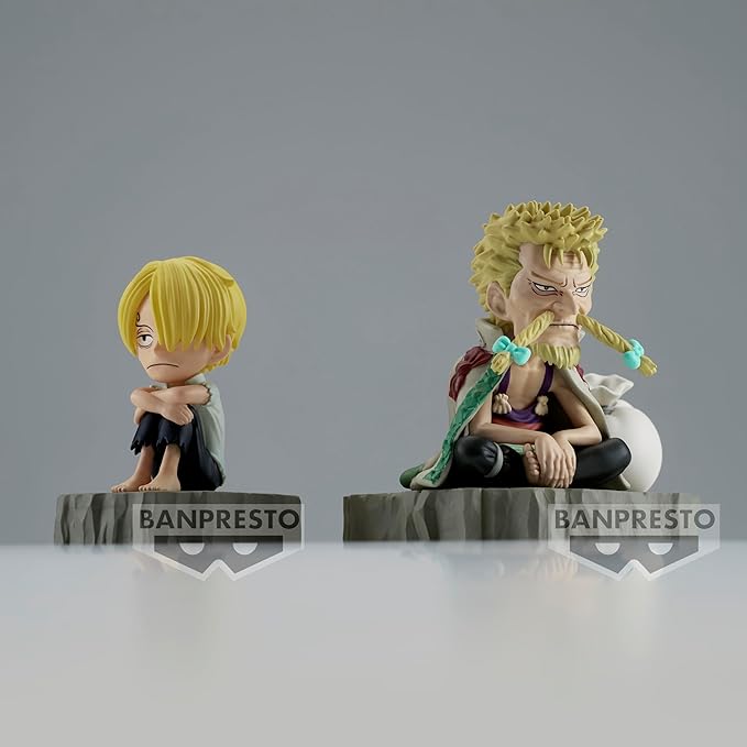 Banpresto - One Piece - Log Stories - Sanji & Zeff, Bandai Spirits World Collectable Figure - Figurio