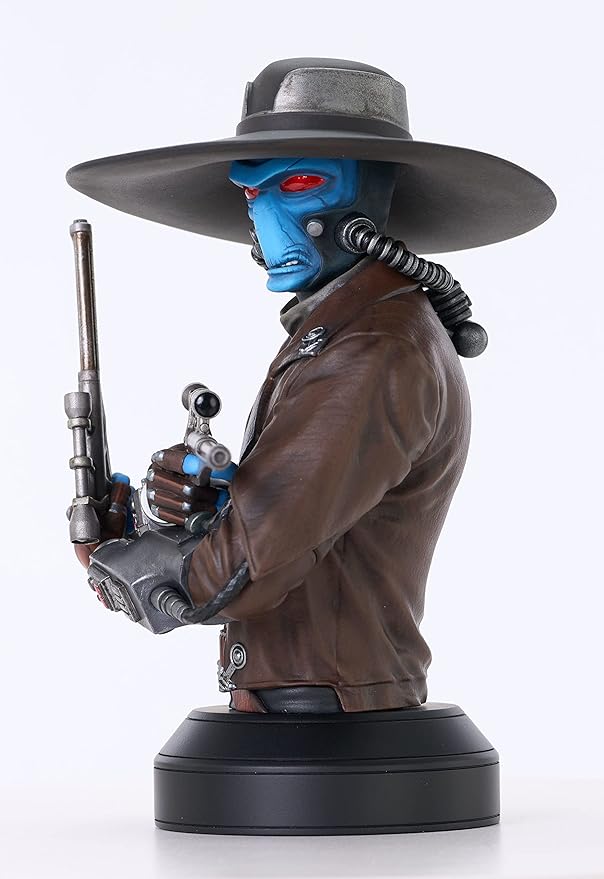 Diamond Select Toys Star Wars: The Clone Wars: Cad Bane 1:6 Scale Bust, Multicolor,6 inches,APR222241 - Figurio