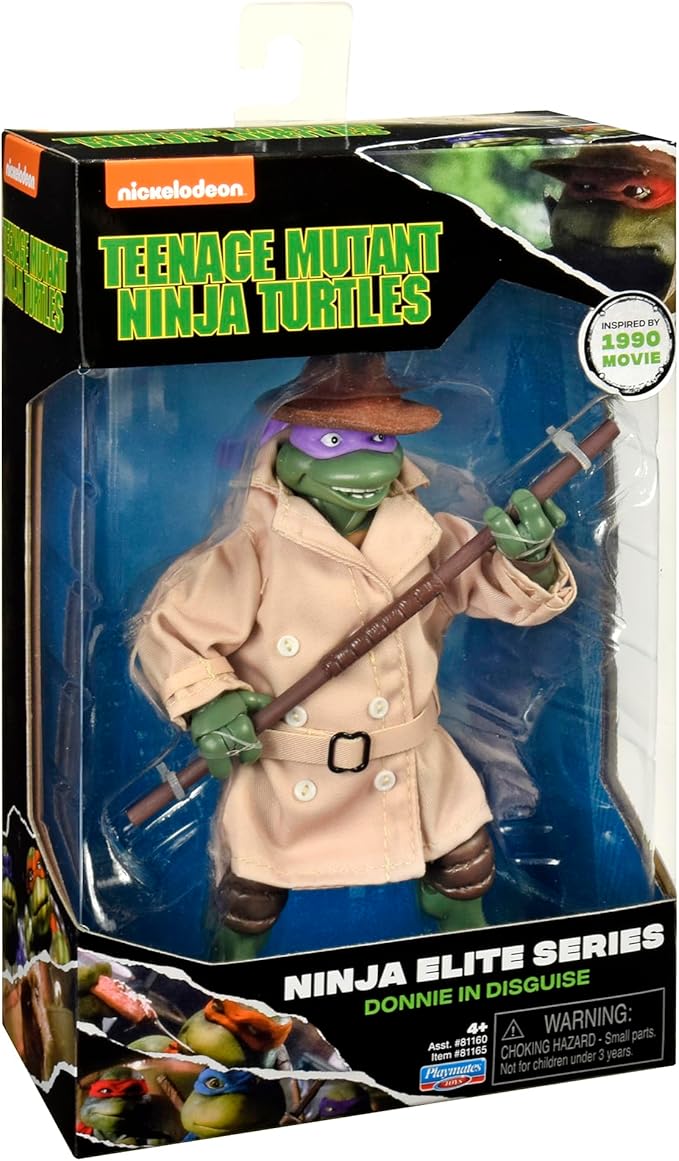 Teenage Mutant Ninja Turtles: Ninja Elite 6" Donatello in Disguise Figure by Playmates Toys - Figurio