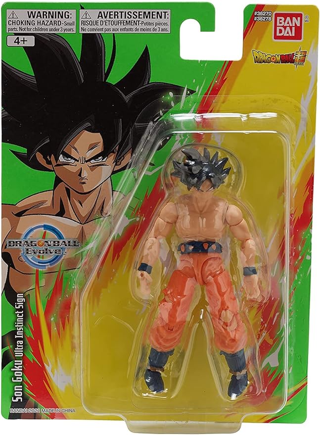 Bandai America - Dragon Ball Evolve 5 Action Figure Ultra Instinct Goku - Figurio