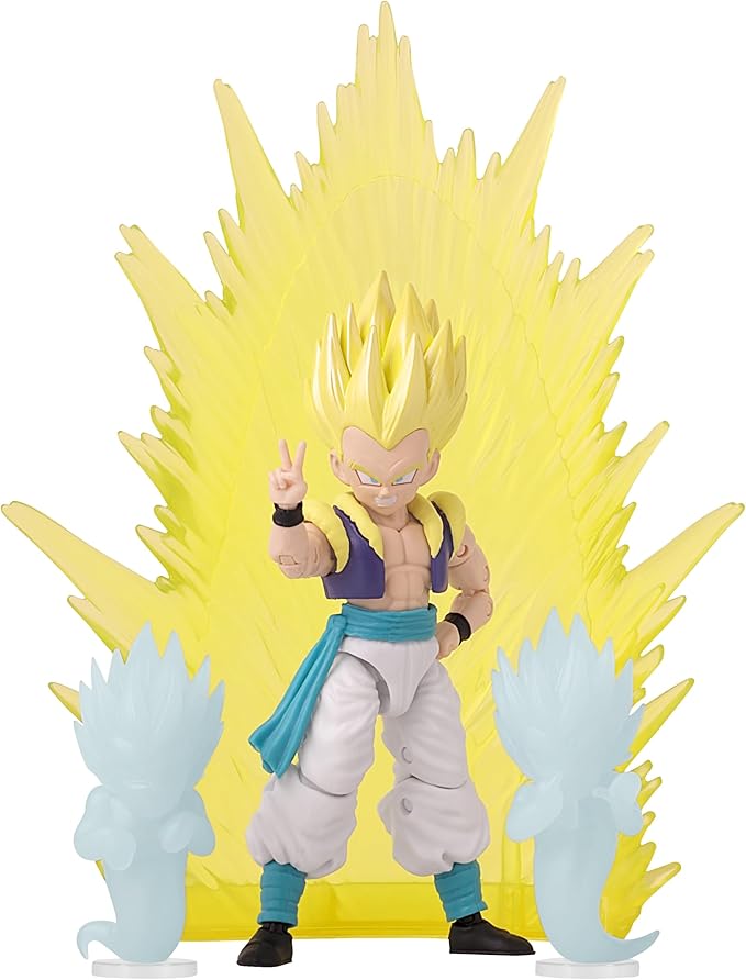 Dragon Ball Super - Dragon Stars - Super Saiyan Gotenks Power Up Pack Action Figure Set - Figurio