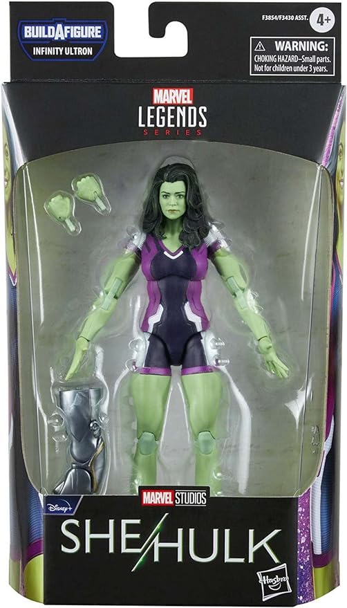 Marvel Legends Series Disney Plus She-Hulk MCU Series Action Figure 6-inch Collectible Toy, Includes 2 Accessories and 1 Build-A-Figure Part - Figurio