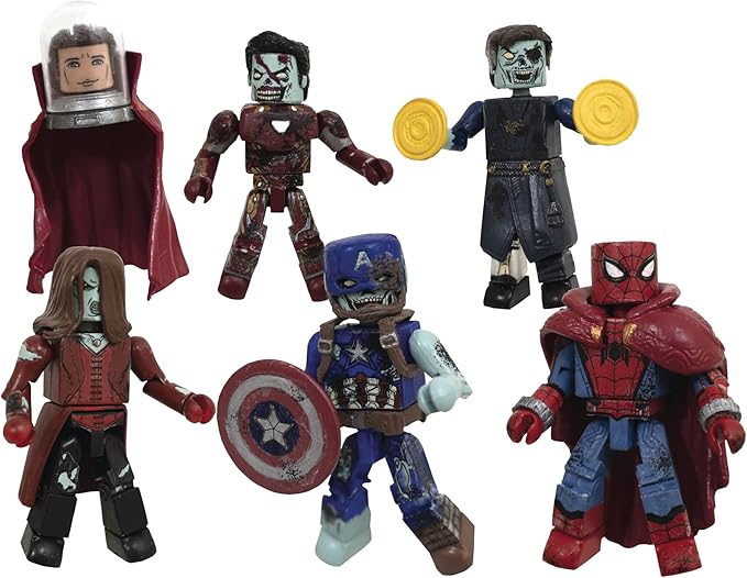 DIAMOND SELECT TOYS LLC Marvel’s What If..? Zombie Minimates DCD 40th Anniversary PX Boxed Set - Figurio