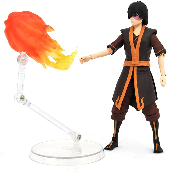 Diamond Select Toys Avatar The Last Airbender: Zuko Deluxe Action Figure, Multicolor - Figurio