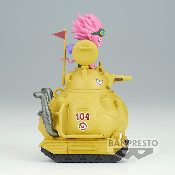 Banpresto - Sand Land - Sand Land Royal Army Tank Corps No. 104, Bandai Spirits Mega World Collectable Figure - Figurio