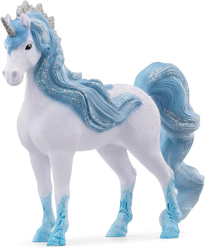 Schleich bayala New 2024 bayala Fantasy Flowy Unicorn Toy Mare - Figurio