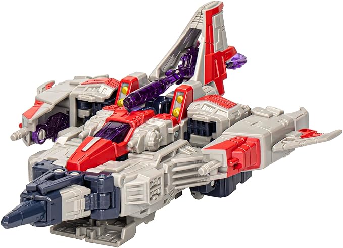 Transformers Legacy United Voyager Class Cybertron Universe Starscream, 7-inch Converting Action Figure, 8+ Years - Figurio