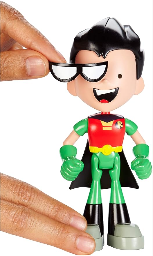 DC Comics Teen Titans GO! to The Movies Face-Swappers Robin Figure - Figurio