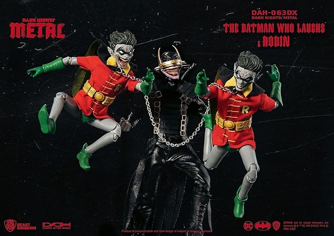 FCBD 2023 Dark Nights Metal: The Batman Who Laughs with Robins DAH-063 DX Action Figure - Figurio