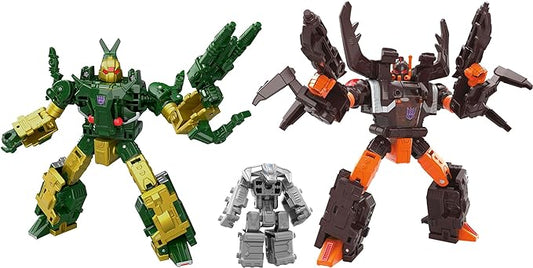 Transformers Legacy United Doom ‘n Destruction Collection, Mayhem Attack Squad Converting Action Figure 3-Pack, Chop Shop & Barrage, 8+ Years (Amazon Exclusive) - Figurio