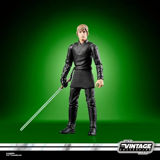 STAR WARS The Vintage Collection Luke Skywalker (Jedi Academy), The Book of Boba Fett 3.75-Inch Collectible Action Figures, Ages 4 and Up - Figurio