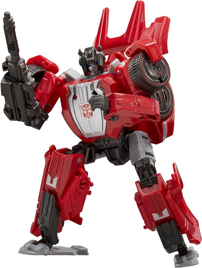 Transformers Toys Studio Series Deluxe War for Cybertron 07 Gamer Edition Sideswipe, 4.5-inch Converting Action Figure, 8+ - Figurio