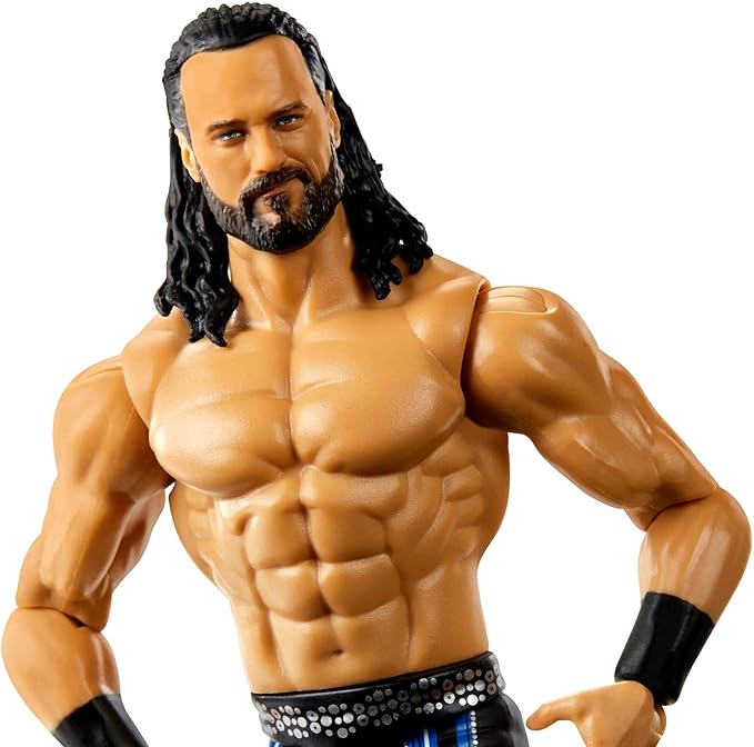 Mattel WWE Drew McIntyre Basic Action Figure, 10 Points of Articulation & Life-like Detail, 6-inch Collectible - Figurio