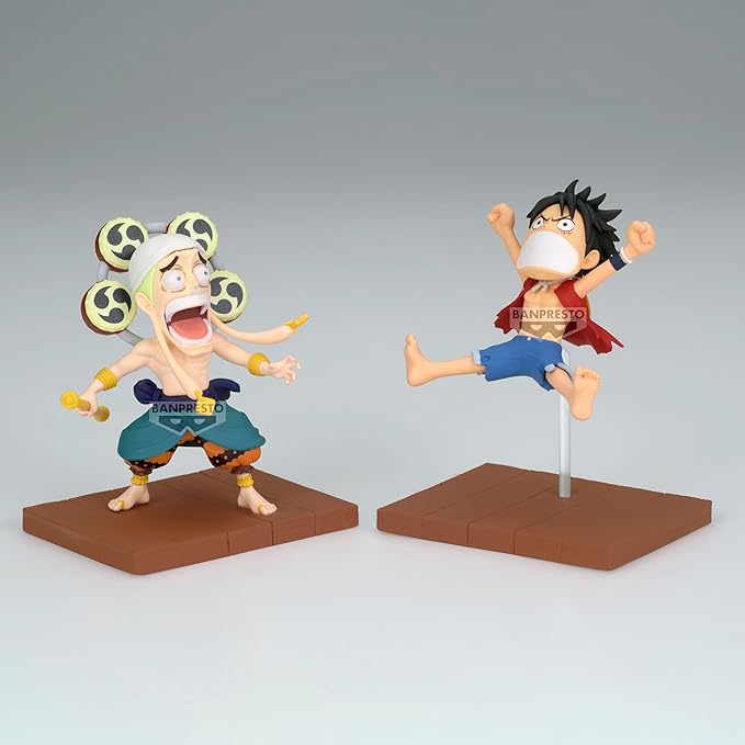 Banpresto - One Piece - Log Stories - Monkey D. Luffy & Enel, Bandai Spirits World Collectable Figure - Figurio